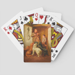 Baraja De Cartas Hunter and Boy de Arthur Fitzwilliam Tait 1876