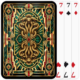 Baraja De Cartas Hydra, Art Deco Mitológico