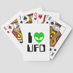 Baraja De Cartas I Alien Heart UFO
