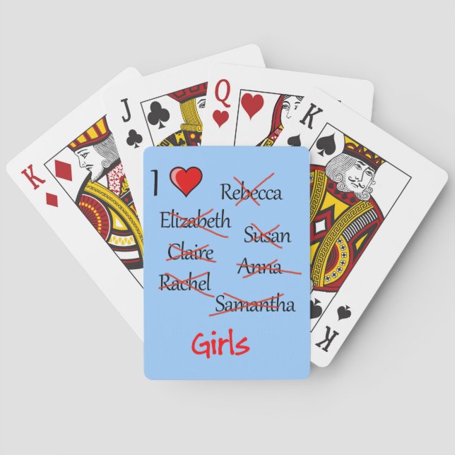 Baraja De Cartas 'I Chicas del H (Reverso)