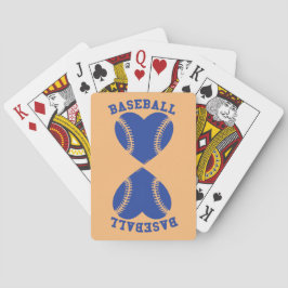 BARAJA DE CARTAS I CORAZÓN BÉISBOL