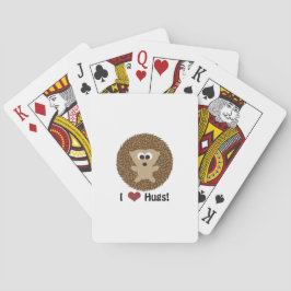 Baraja De Cartas I Heart Hugs hedgehog