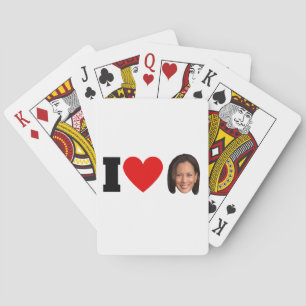Baraja De Cartas I Heart Kamala Harris