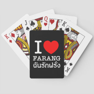 Baraja De Cartas I Heart (Love) Farang