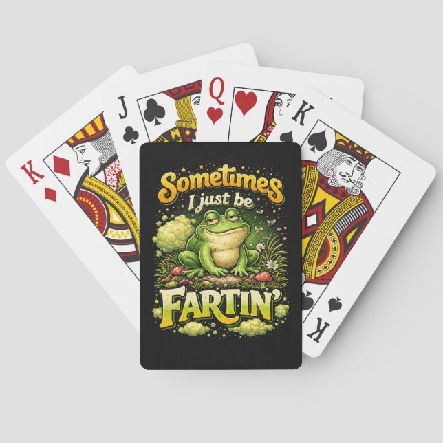 Baraja De Cartas I Just Be Fartin’ (Reverso)