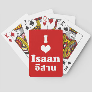 Baraja De Cartas I Love (Heart) Isaan