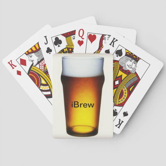 Baraja De Cartas iBrew Ale Glass (Reverso)