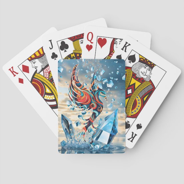 Baraja De Cartas Ice Bird (Reverso)