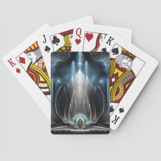 Baraja De Cartas Ice Visión Del Arte Digital Vista Imperial