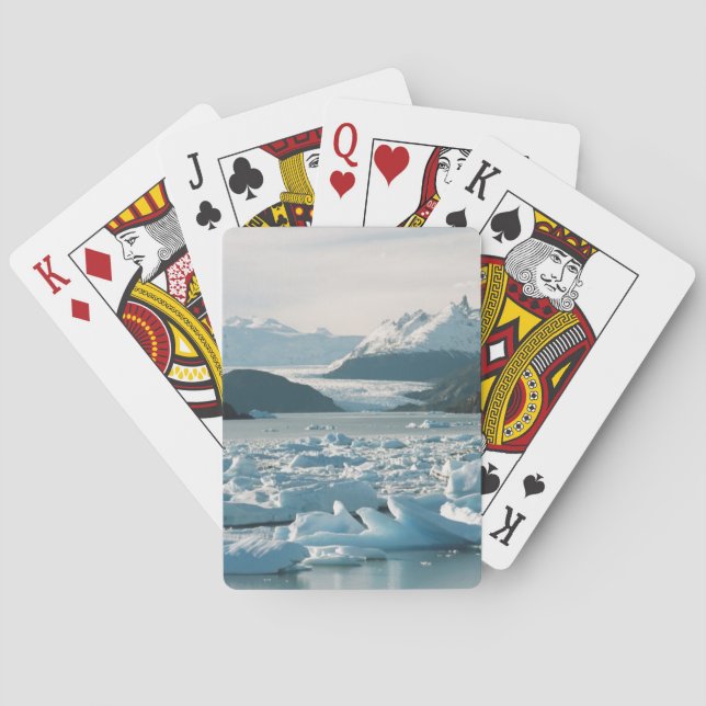 Baraja De Cartas Icebergs Glaciales (Reverso)