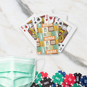 Baraja De Cartas Icónico profesional de enfermería