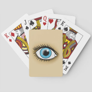 Baraja De Cartas icono de Ojo Azul
