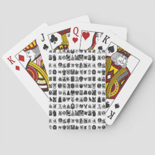 Baraja De Cartas Iconos Infernal La Colección Goetia Gótica