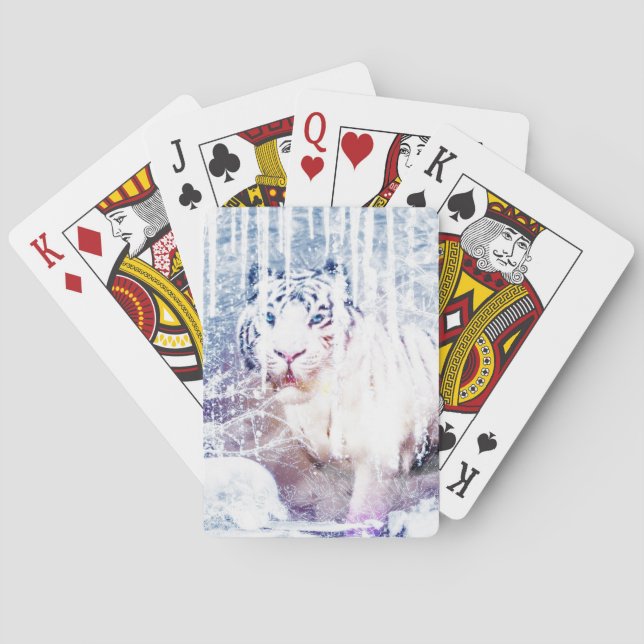 Baraja De Cartas Icy tiger (Reverso)