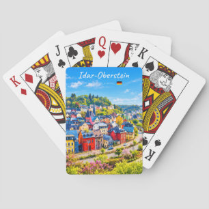 Baraja De Cartas Idar-Oberstein, Alemania - Pueblo Colorido