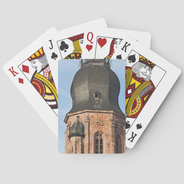 Baraja De Cartas Iglesia del Espíritu Santo en el casco antiguo de  (Reverso)