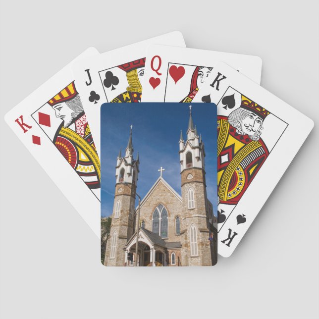 Baraja De Cartas Iglesia Episcopal de St. Mark Grand Rapids (Reverso)