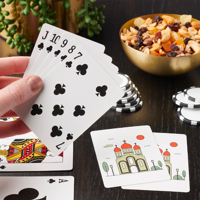 Baraja De Cartas Iglesia Ortodoxa Rusa minimalista (Subido por el creador)