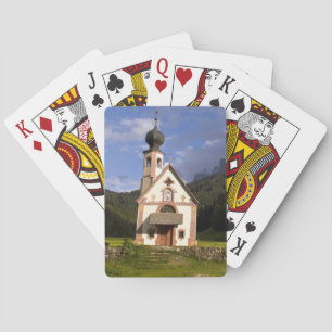 Baraja De Cartas Iglesia solitaria y aislada llamada Rainui