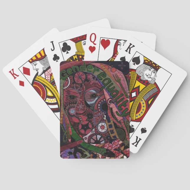 Baraja De Cartas Igualdad de género (Reverso)