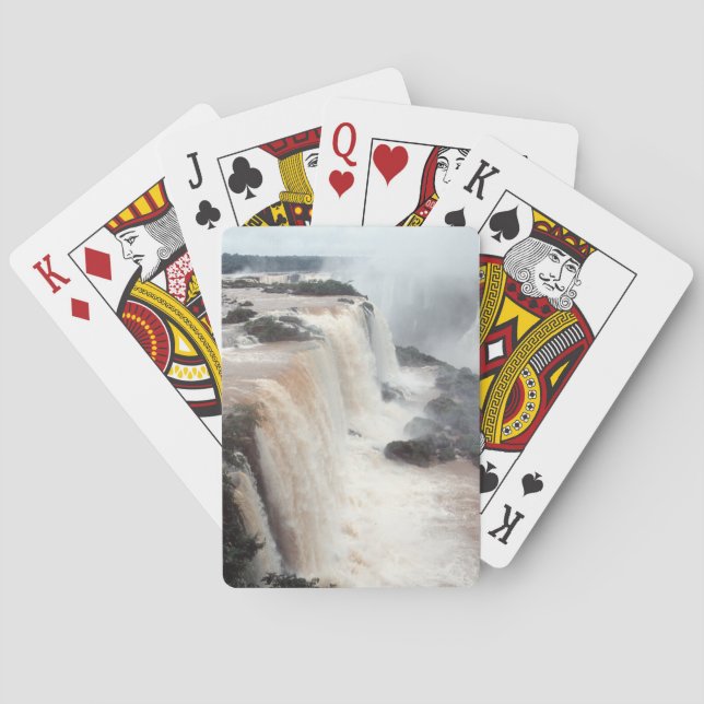 Baraja De Cartas iguazu cae en Brazill (Reverso)