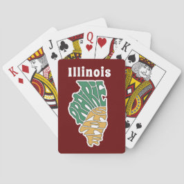 Baraja De Cartas Illinois Nickname Word Art