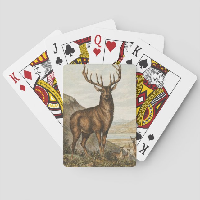 Baraja De Cartas Ilustracion Buck de época (Reverso)