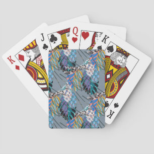 Baraja De Cartas Ilustración continua de patrón abstracto 3