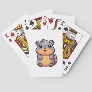 Baraja De Cartas ilustracion de ardilla personalizado