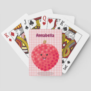 Baraja De Cartas Ilustracion de personalizado de linché rosado