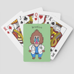 Baraja De Cartas Ilustracion de personalizado de médica de mandrile