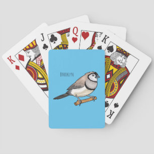Baraja De Cartas Ilustracion de personalizado de pajarita de doble 