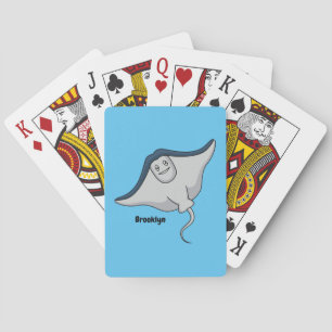 Baraja De Cartas Ilustracion de personalizado de pescado de Stingra
