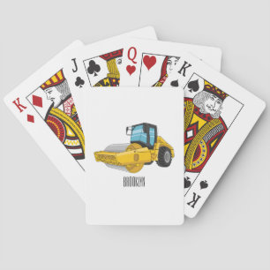 Baraja De Cartas Ilustracion de personalizado de rodillos de carret