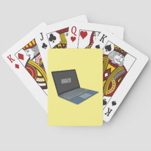 Baraja De Cartas Ilustracion de personalizado para portátiles