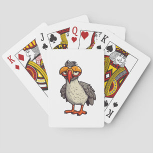 Baraja De Cartas ilustracion de pollo personalizado