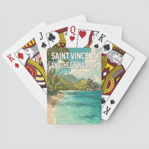 Baraja De Cartas Ilustración de San Vicente y las Granadinas