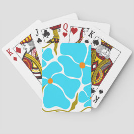 Baraja De Cartas Ilustración floral