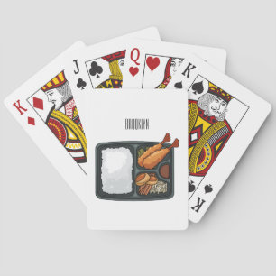 Baraja De Cartas Ilustracion personalizado Bento