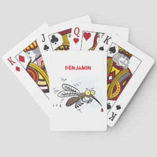 Baraja De Cartas Ilustracion personalizado de insectos de mosquitos