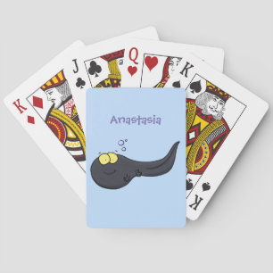 Baraja De Cartas Ilustracion personalizado de renacuajo divertido