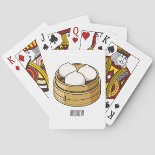 Baraja De Cartas Ilustracion personalizado Dim sum