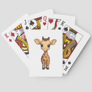 Baraja De Cartas ilustracion personalizado giraffe
