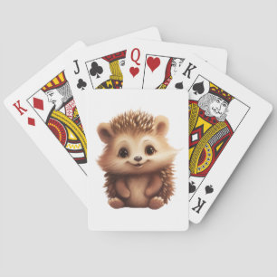 Baraja De Cartas ilustracion personalizado hedgehog