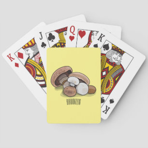 Baraja De Cartas Ilustracion personalizado hongo