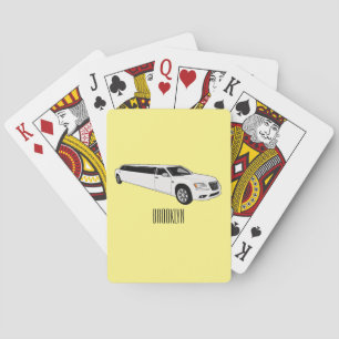 Baraja De Cartas Ilustracion personalizado limusina