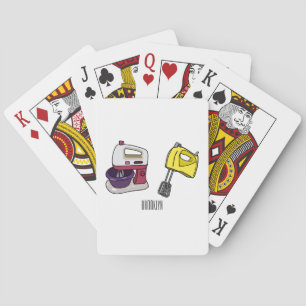 Baraja De Cartas Ilustracion personalizado mezclador