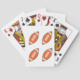 Baraja De Cartas Ilustraciones de Fútbol Americano