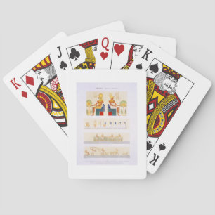 Baraja De Cartas Ilustraciones de tablas pintadas y murales de
