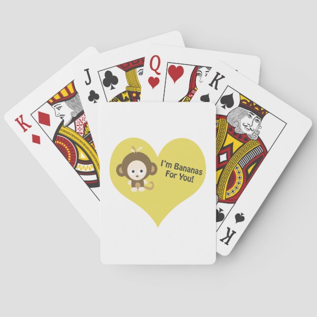 Baraja De Cartas Im Bananas para ti Mono (Reverso)